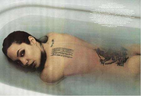 nude pics of Angelina Jolie