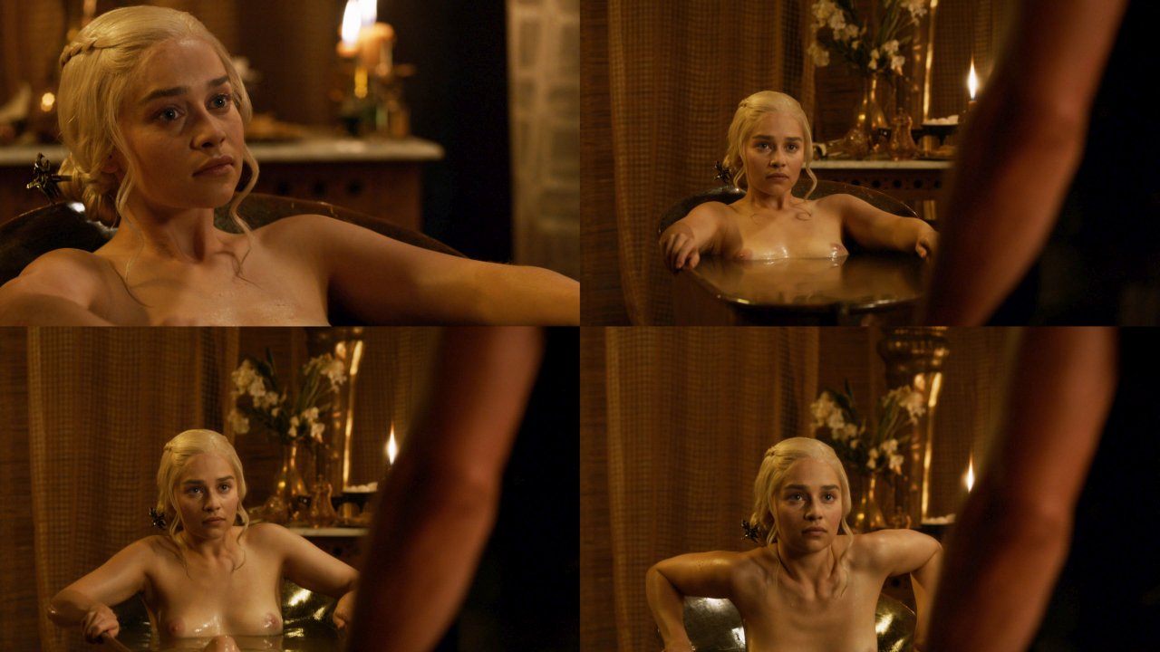 Emilia Clarke topless