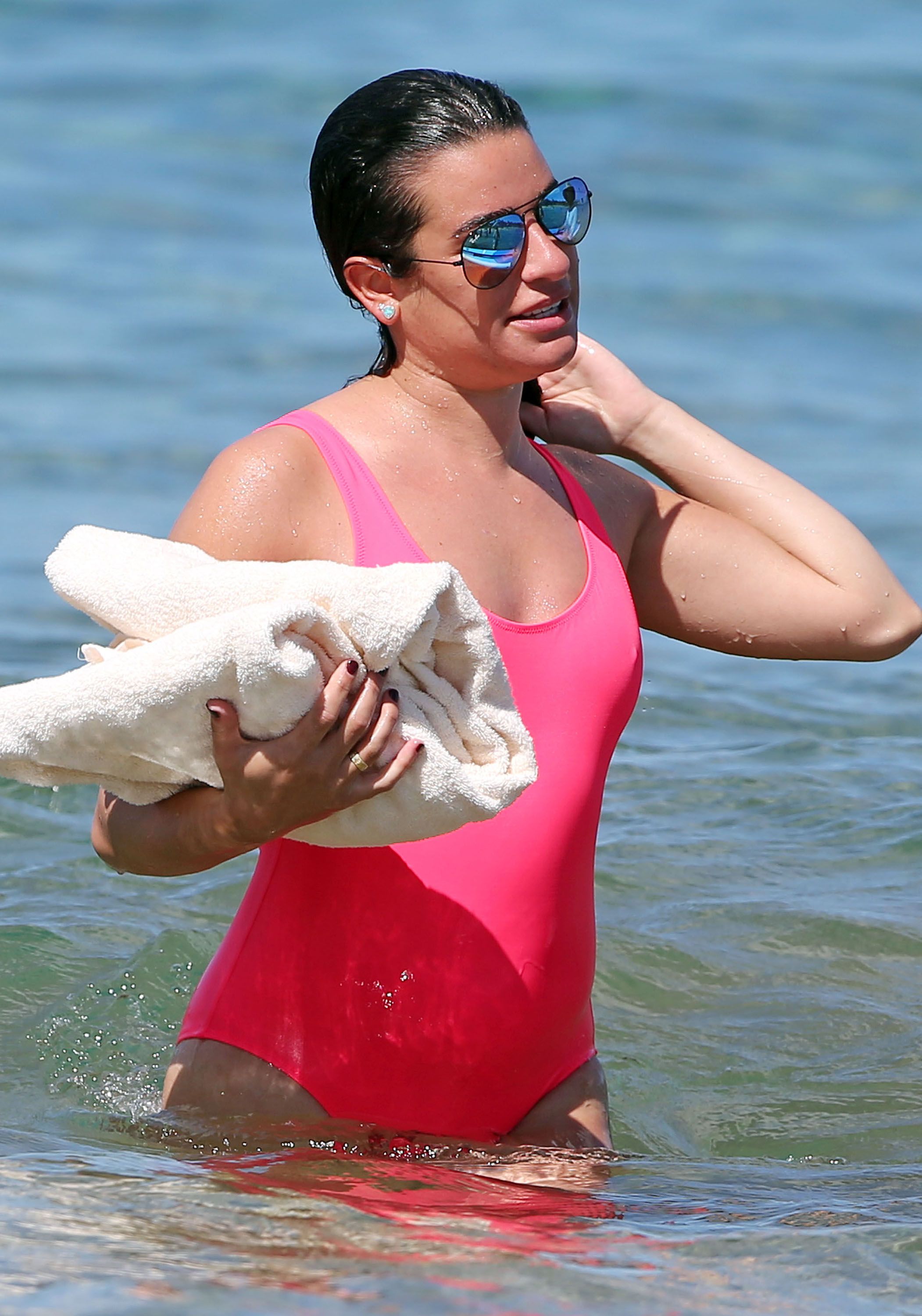 Lea Michele nude boobs