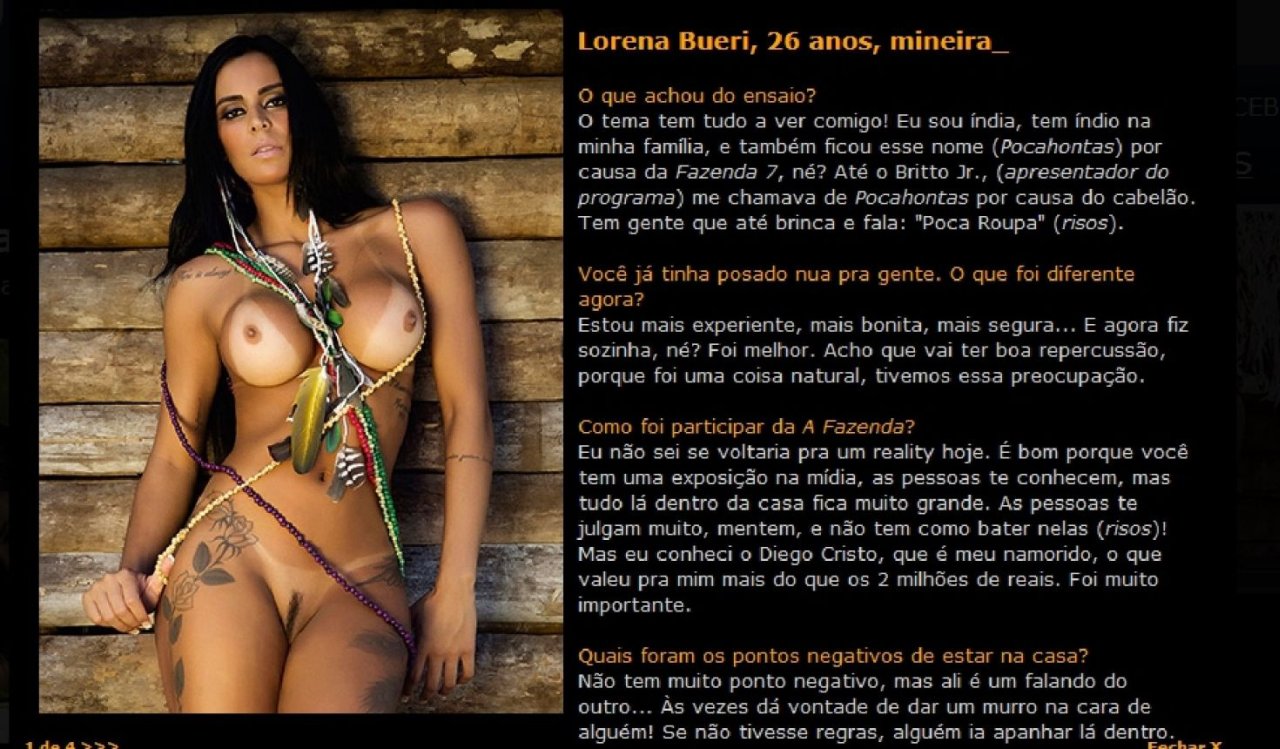 Lorena Bueri slip