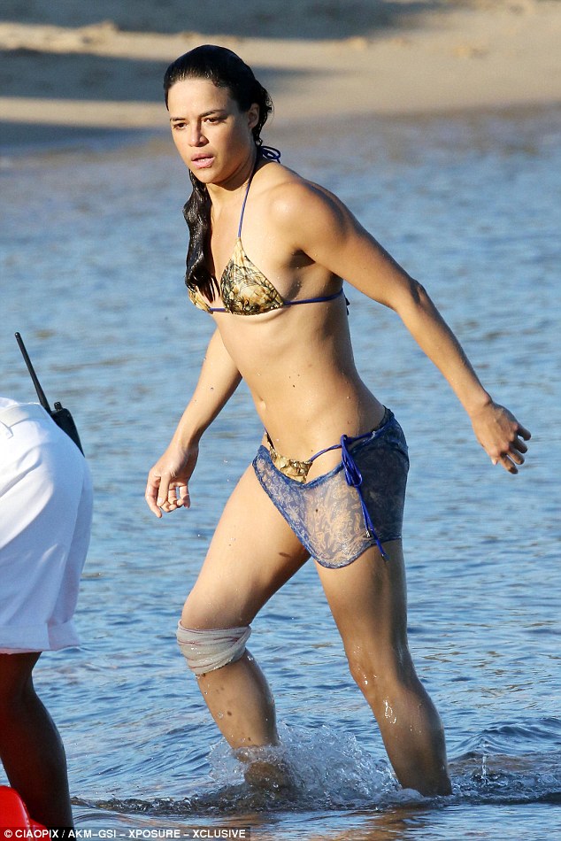 Michelle Rodriguez hot boobs