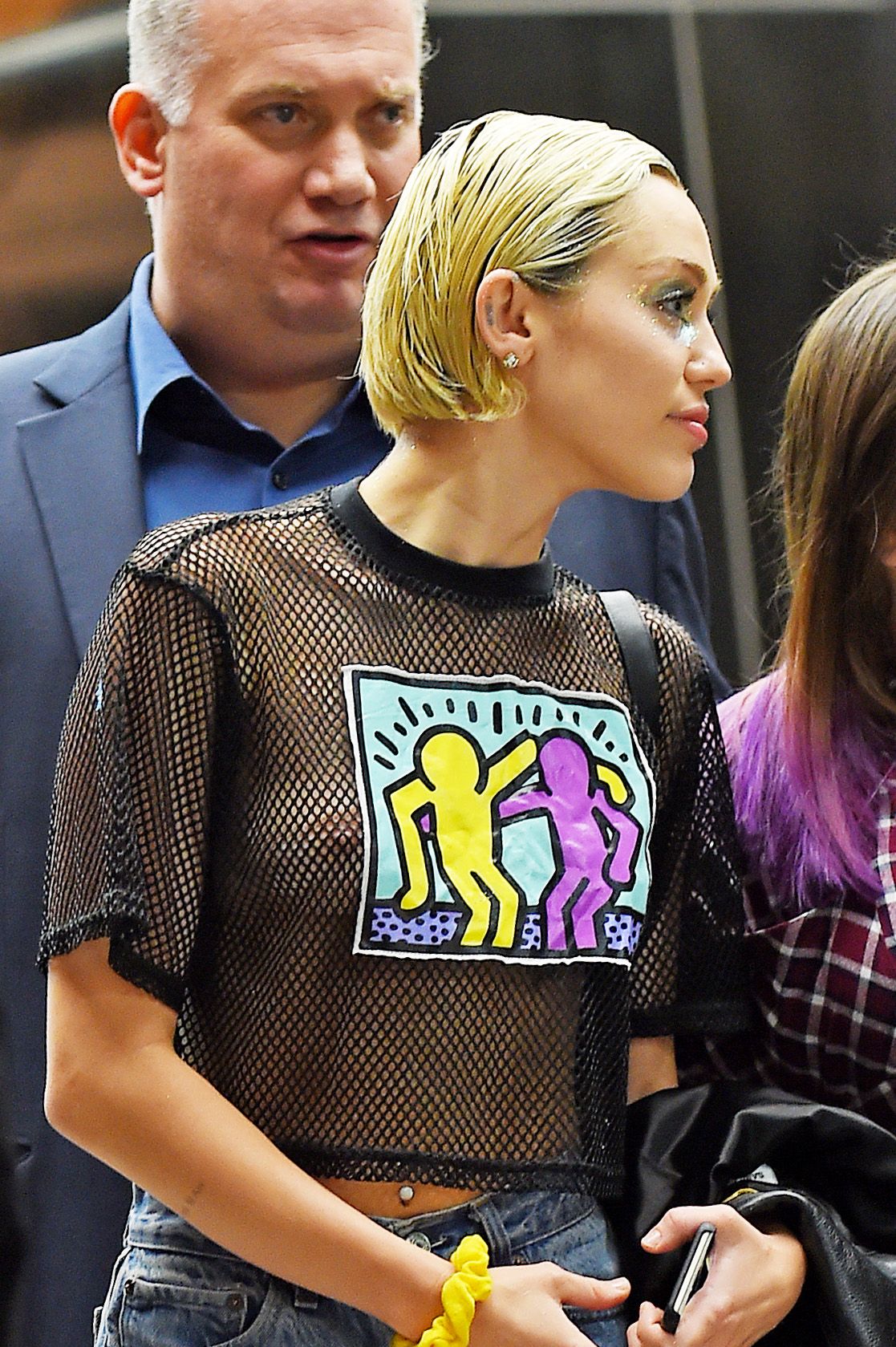 Miley Cyrus nipples exposed